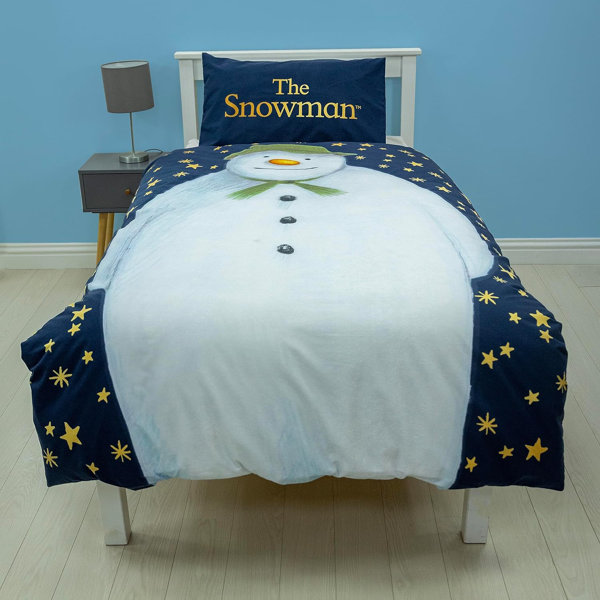 Character World The Snowman Duvet Cover Set with Pillowcases Wayfair